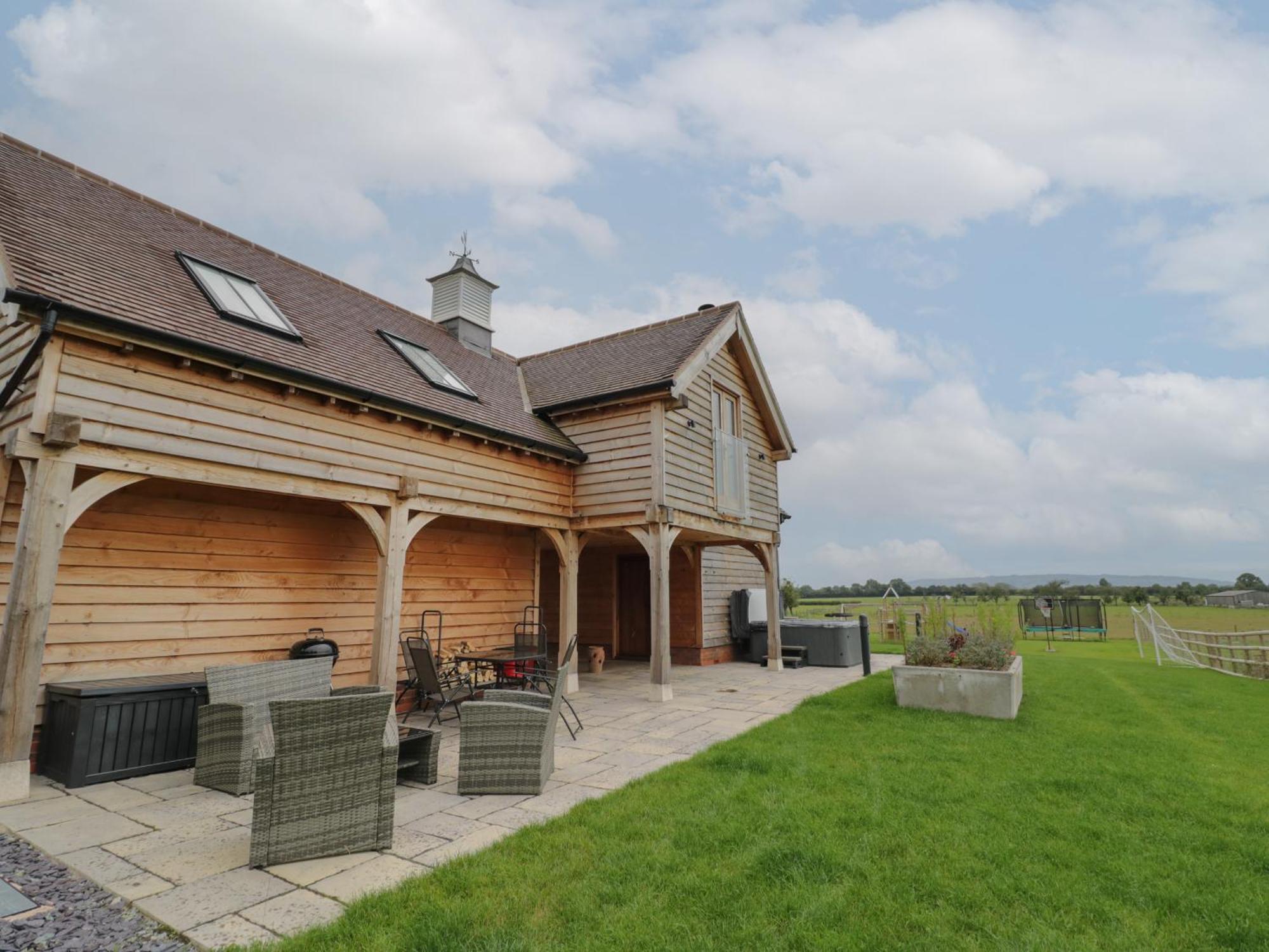 Hallgarth Farm Holiday Lodge Pershore Exterior foto